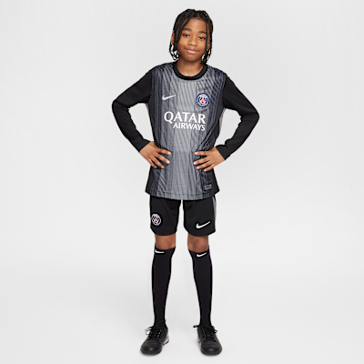 Equipación de portero/a Stadium París Saint-Germain 2025/26 Camiseta de fútbol Replica de manga larga Nike Dri-FIT - Niño/a