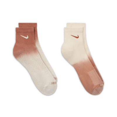 Nike Everyday Plus Cushioned Ankle Socks (2 Pairs)