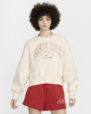 Женский свитшот Nike Sportswear Phoenix Fleece Over-Oversized Crew-Neck