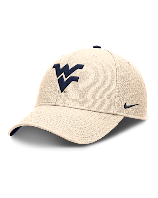 Мужские  West Virginia Primetime Rise Nike Dri-FIT College Trucker Adjustable Hat
