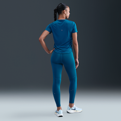 Leggings de correr de tiro alto de 7/8 para mujer Nike Tempo Swoosh Run