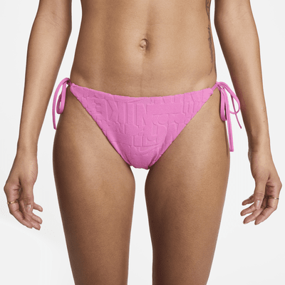 Parte de abajo de bikini con cordones para mujer Nike Swim Retro Flow