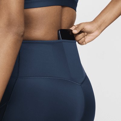 Nike Go 7/8-legging met hoge taille, zakken en complete ondersteuning voor dames