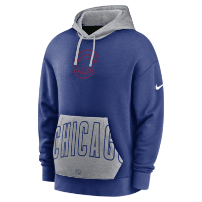 Nike Crop Pocket Heritage (MLB Chicago Cubs) Men's Pullover Hoodie