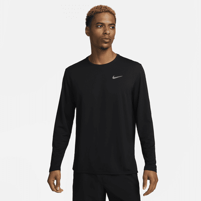 stemme svamp nedenunder Nike Miler Men's Dri-FIT UV Long-Sleeve Running Top. Nike.com