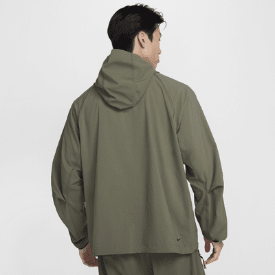 เสื้อแจ็คเก็ตซิปยาวแบบทอผู้ชาย Nike Tech Windrunner