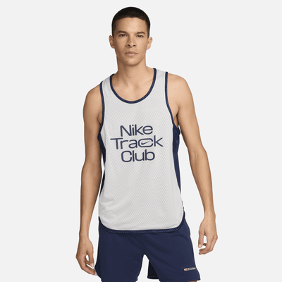 Camiseta sin mangas de running Dri-FIT para hombre Nike Track Club