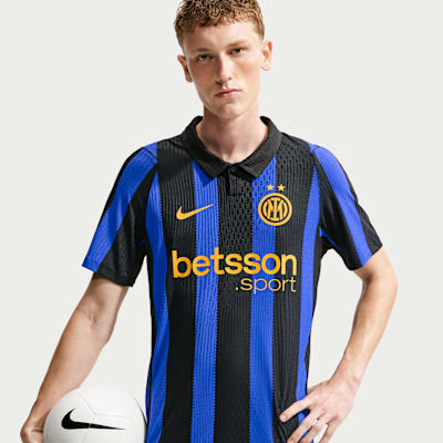 Inter Milan 2026/27 Match Home Men's Nike Aero-FIT Soccer Authentic Jersey from Nike - $175
