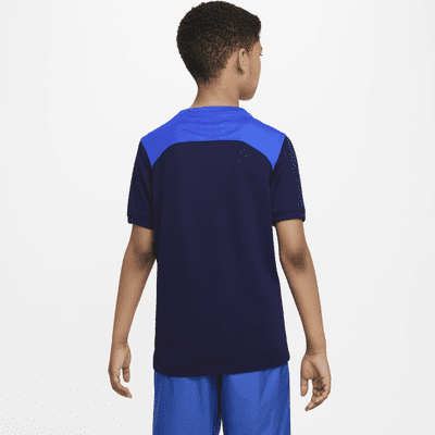 Camisola de futebol Nike Dri-FIT do equipamento alternativo Stadium Hertha BSC 2022/23 Júnior