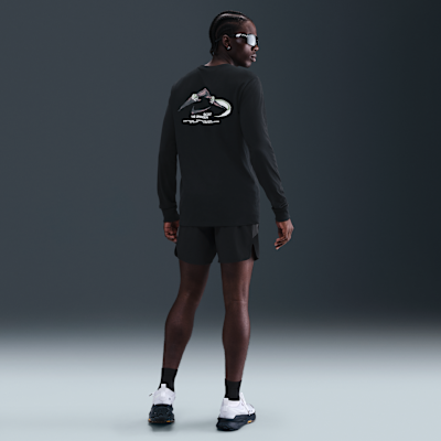 Playera de correr de manga larga Dri-FIT para hombre Nike Trail