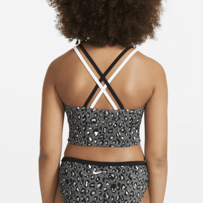 Nike Big Kids' (Girls') Spiderback Midkini Set