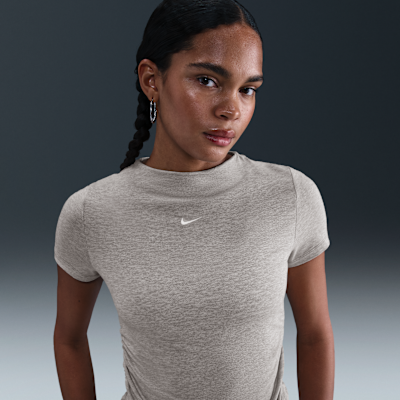 Nike Sportswear Chill Knit Women's Tight Short-Sleeve Mock-Neck Top