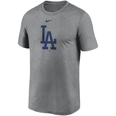 Los Angeles Dodgers Shirt Mens 2XL Blue Long Sleeve MLB Dri Fit Nike