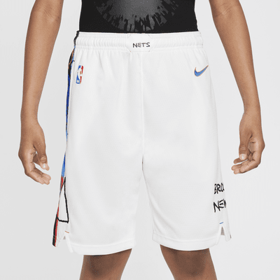 Shorts Brooklyn Nets Nike Dri-Fit NBA Swingman för ungdom