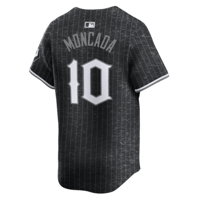 Jersey Nike Dri-FIT ADV de la MLB Limited para hombre Yoán Moncada Chicago White Sox City Connect