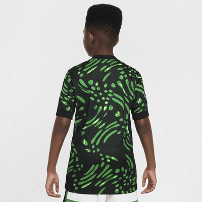 Segunda equipación Stadium Nigeria 2024 Camiseta de fútbol tipo réplica Nike Dri-FIT - Niño/a