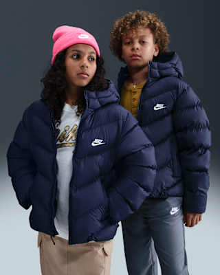 Детская куртка Nike Sportswear All Day Play Big Kids' Therma-FIT Loose-Fit Puffer