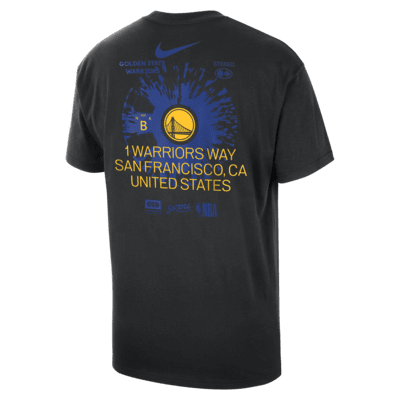 เสื้อยืดผู้ชาย Nike NBA Golden State Warriors Max90