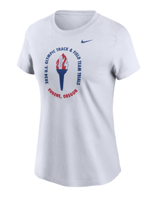 Женская футболка USATF Nike для бега