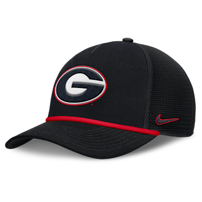 Georgia Primetime Rise Men's Nike College Trucker Adjustable Hat