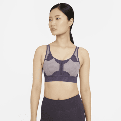nike swoosh sports bra