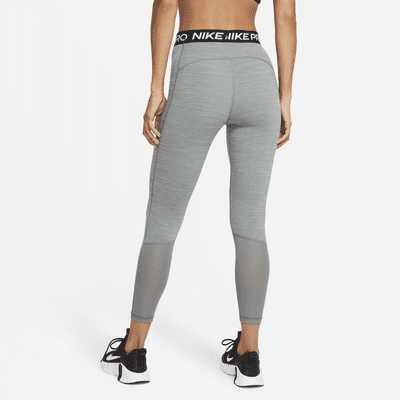 Nike Pro 365 Women's High-Waisted 7/8 Mesh Panel Leggings