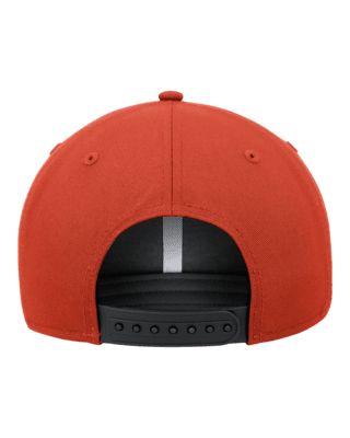 Men's Nike Black/Orange San Francisco Giants Classic99 Colorblock  Performance Snapback Hat 