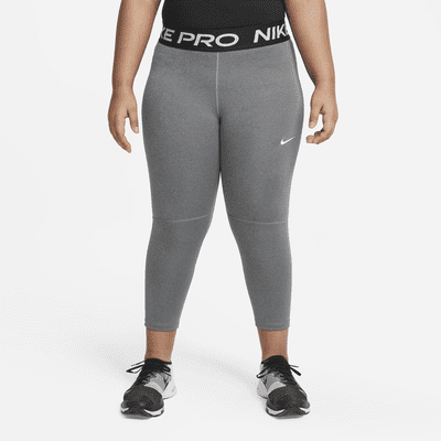 Nike Pro Dri-FIT Big Kids' (Girls') Capri Leggings (Extended Size)