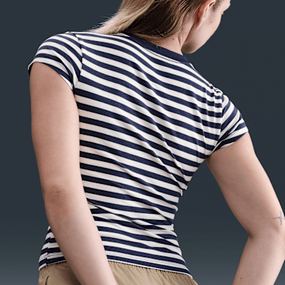 Nike Sportswear Women's Tight Striped T-Shirt