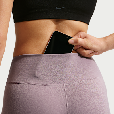 Nike One Seamless Front Leggings de talle alto y longitud completa - Mujer