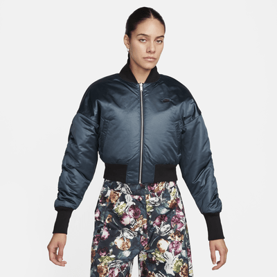 Nike Sportswear Tech Pack Women's Therma-FIT Oversized Reversible Floral Bomber Jacket