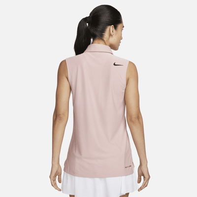 Nike Dri-FIT ADV Tour Women's Sleeveless Golf Polo. Nike.com