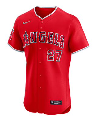Мужские джерси Mike Trout Los Angeles Angels Nike Dri-FIT ADV MLB Elite Jersey