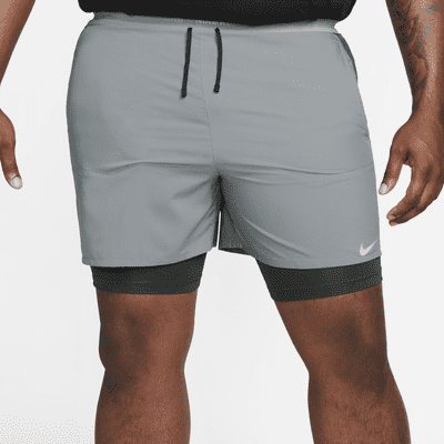 Shorts de running híbridos Dri-FIT de 12.5 cm para hombre Nike Stride