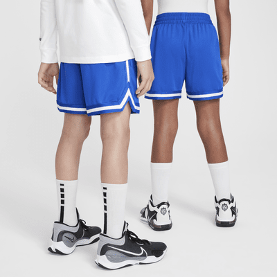 Shorts de básquetbol de 13 cm para niños talla grande Nike DNA