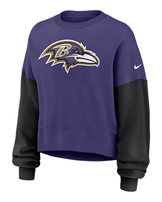 Женские  Baltimore Ravens Nike NFL Pullover Crew