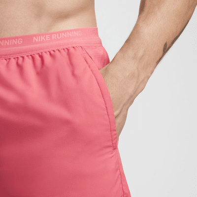 Shorts de correr Dri-FIT de 18 cm con forro de ropa interior para hombre Nike Stride