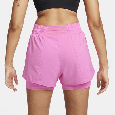 Nike One Women's Dri-FIT High-Waisted 3" 2-in-1 Shorts