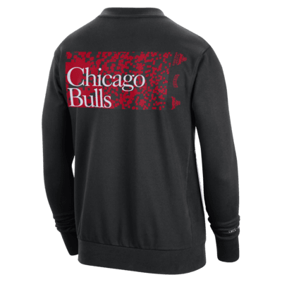 Chicago Bulls Standard Issue Men's Nike Dri-FIT NBA Crew-Neck Sweatshirt