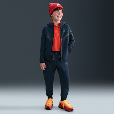 Felpa con cappuccio e zip a tutta lunghezza Nike Sportswear Tech Fleece - Ragazzo/a