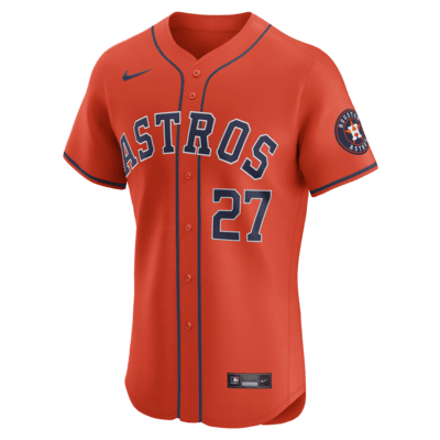 José Altuve Houston Astros Men's Nike Dri-FIT ADV MLB Elite Jersey