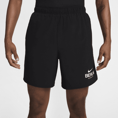 Short de running avec sous-short intégré Nike Challenger 18 cm pour Homme