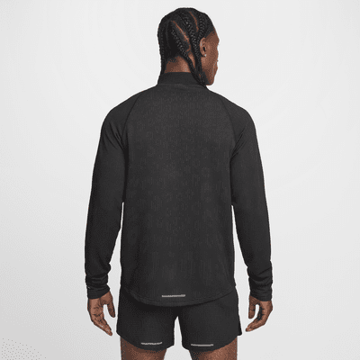 Maglia da running idrorepellente con zip a metà lunghezza Nike Pinnacle Running Division – Uomo