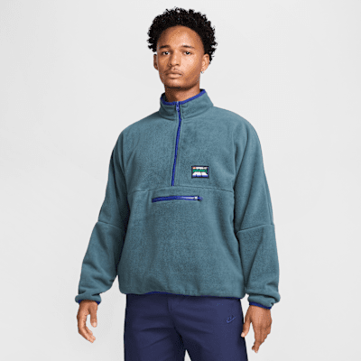 Sudadera de medio cierre de manga larga para hombre Nike Club