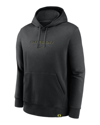 Мужское худи Oregon Ducks Statement Wordmark Lockup Heavyweight Nike College Pullover Hoodie