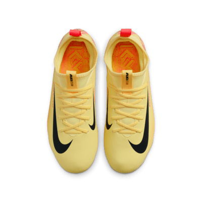 Tacos de fútbol MG low para niños talla grande Nike Jr. Mercurial Vapor 16 Academy "Kylian Mbappé"