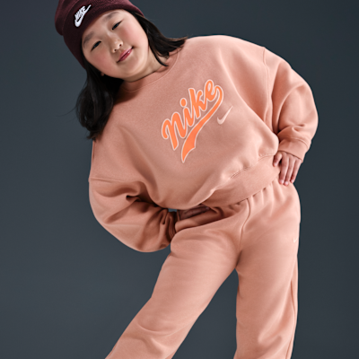 Nike Sportswear Older Kids' (Girls') Oversized Fleece Trousers