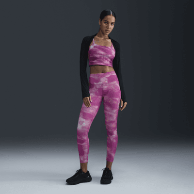 Nike One Women's High-Waisted 7/8 Printed Leggings