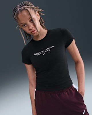 Женская футболка Nike Sportswear Chill Knit Slim