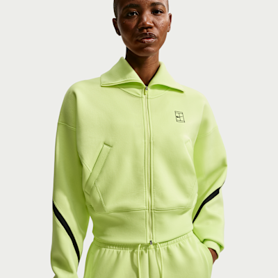 Nike Advantage Dri-FIT tennisjakke med hel glidelås til dame